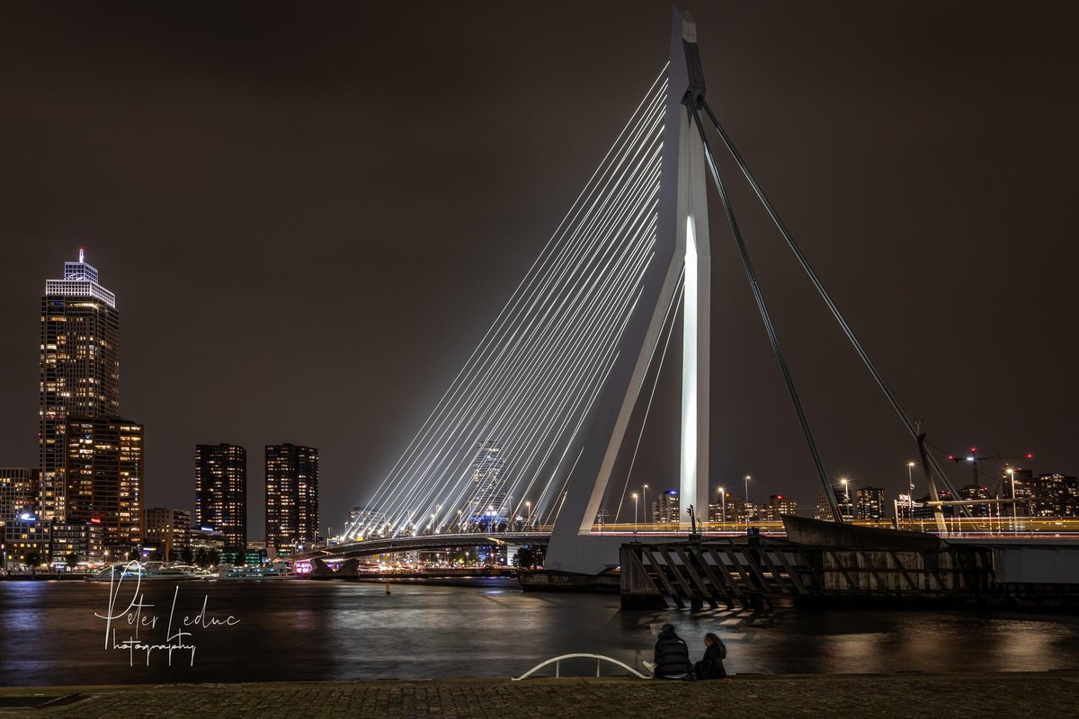 Erasmusbrug #Rotterdam #landscapephotography #landscapearechitecture #canon