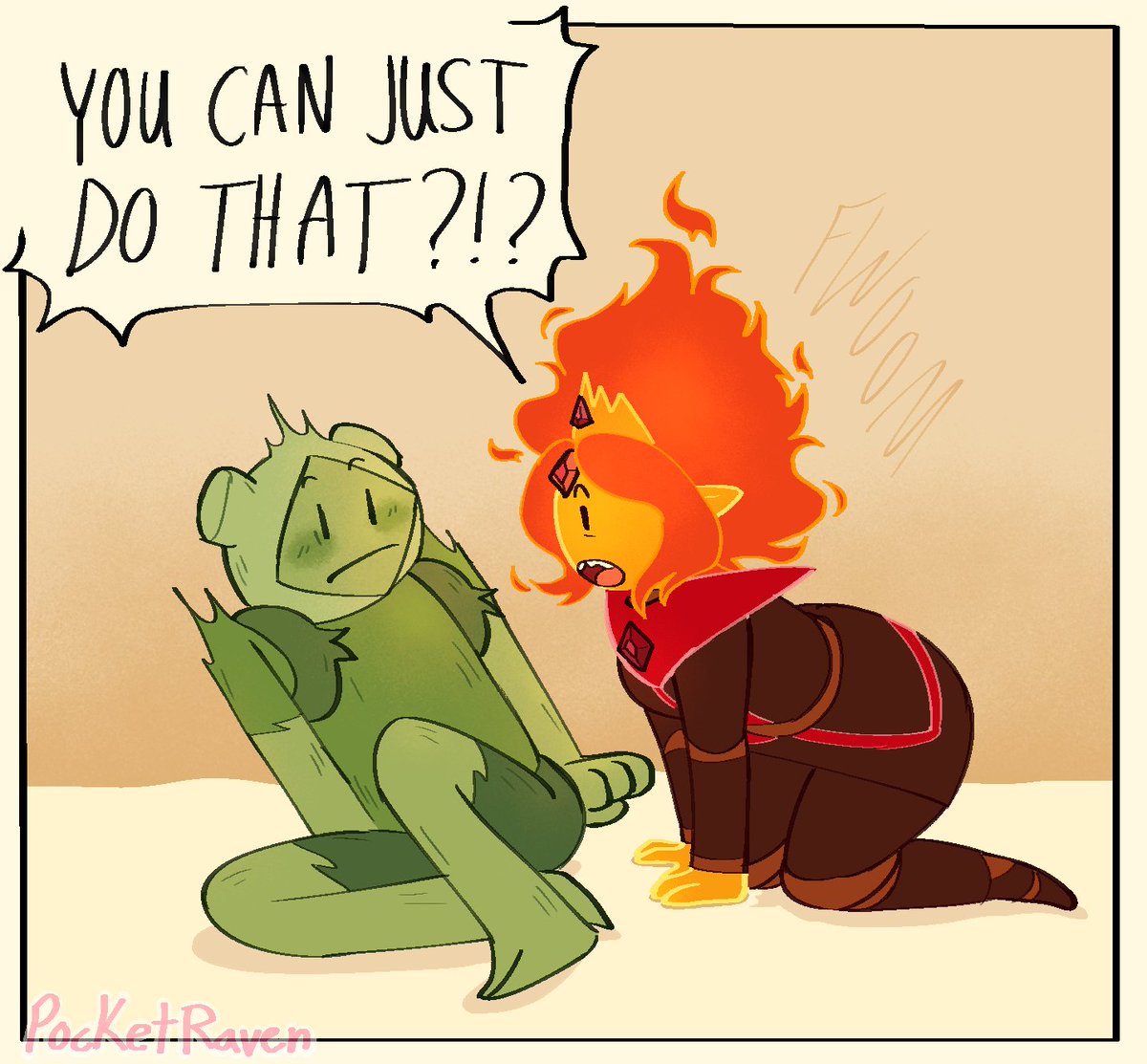 I think FP and Fern should talk. Based on the headcanon that Flame Princess is transmasc  #flameprincess #fern #adventuretime #adventuretimefanart