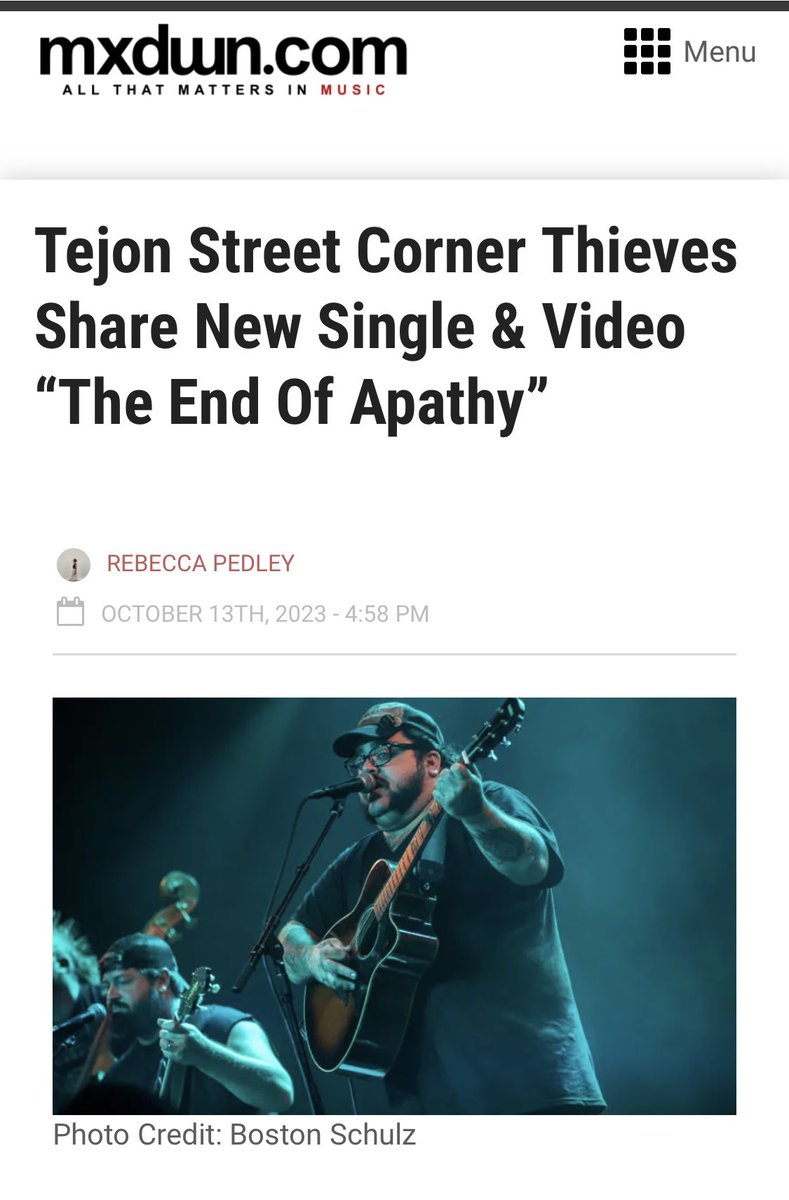 Tejon Street Corner Thieves (@corner_thieves) on Twitter photo Thank you <a href="/mxdwn/">Raymond Flotat</a> !! 🔥 You can read the full article here: music.mxdwn.com/2023/10/13/new… Thank you <a href="/mxdwn/">Raymond Flotat</a> !! 🔥 You can read the full article here: music.mxdwn.com/2023/10/13/new…