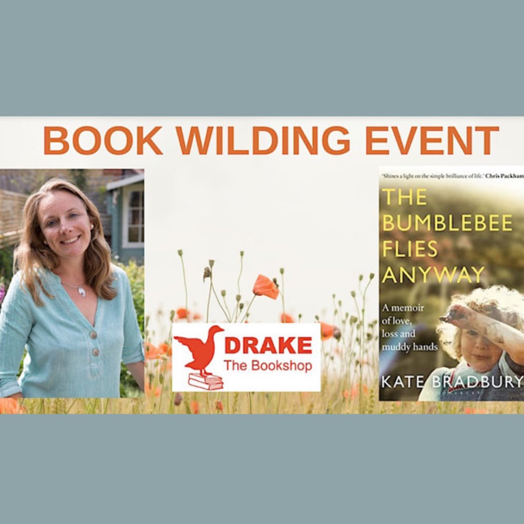 Join Kate Bradbury and @climateactionnorth this Thursday evening and enjoy conversation about her wonderful, warm hearted memoir about nature,  rewilding, love loss and muddy hands - contact @climateactionnorth to book