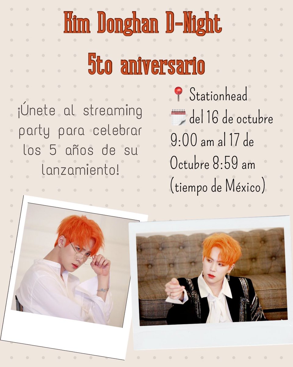 WEistrvotLATAM's tweet photo. ‼️ ATENCIÓN RUi ‼️
Para celebrar el 5to aniversario de "D-Night" de #KIMDONGHAN, te invitamos a unirte al stream party en Stationhead 💋 @wei_stationhead

🖇️ https://t.co/W1ZXivOH0b

#위아이 #WEi #STATIONHEAD #WEi_Stationhead #WEi_StreamingParty #김동한 #DNight @WEi__Official https://t.co/DjY5zQvSMB