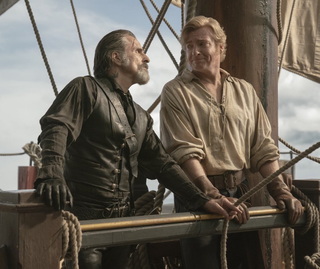 chaoticmulaney's tweet image. loving my insufferable duo, i hope they keep being insufferable 🫶🏼

 #ofmds2spoilers #ofmds2 #ofmd #ourflagmeansdeath