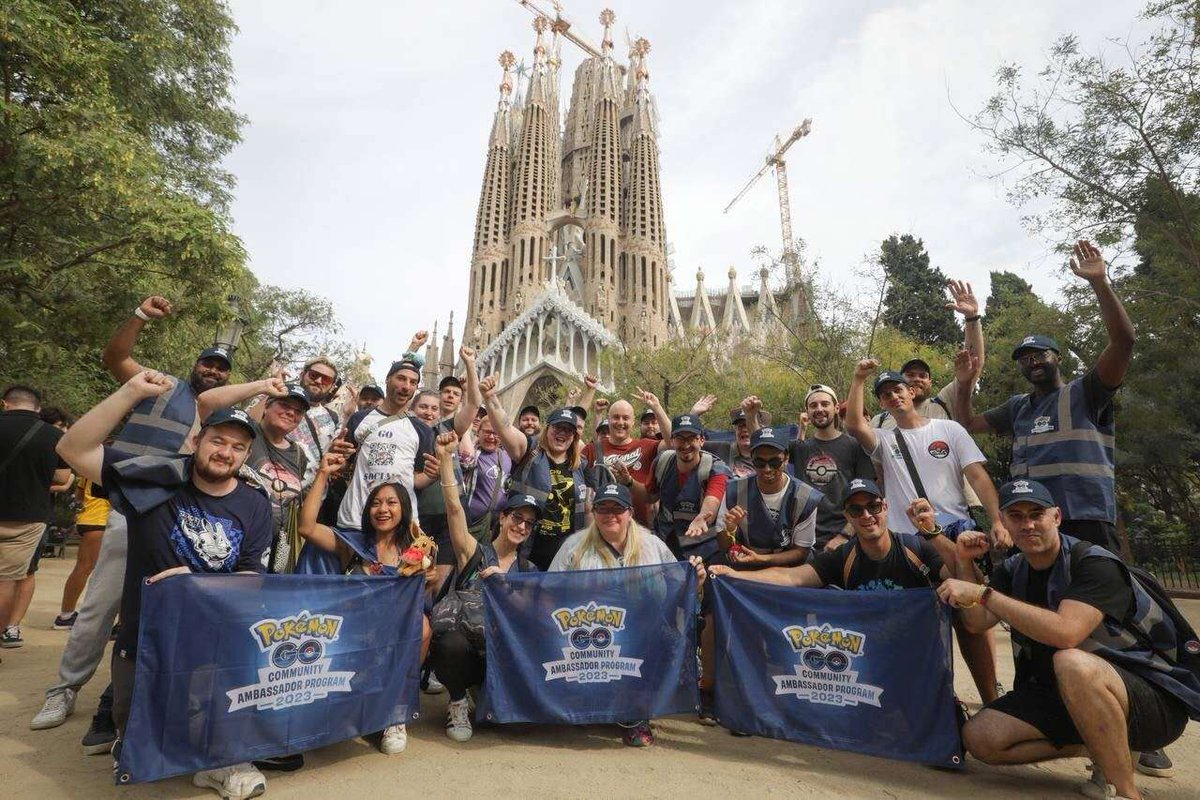 At City Safari Barcelona our trainers from Athens 🇬🇷had the best PGo experience by far!🥳
The PGo Community Ambassadors' successful gathering with Leo Johann <a href="/Kriket_23/">Kriket</a> &amp; Philip <a href="/PokeProfNet/">Lured Up & The Pokémon Professor Network</a>  was a life time memory! Thank you my friends! 😍👏
#PokemonGOApp, #CommunityAmbassador