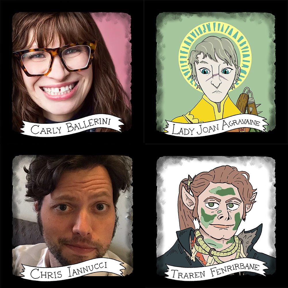 Fresh from the SLAB…our players for tomorrow’s show! 👻⚔️  So excited to have these talented comedians join us for a special SPOOKY adventure, tomorrow 7pm <a href="/thelincolnlodge/">The Lincoln Lodge</a> !   Character art by resident undead overlords @kirkmanbrandon and <a href="/erikmoreover/">Erik Morrison</a>