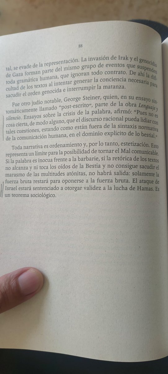 elcagarzon's tweet photo. "Es un teorema sociológico".  No lo dijo @petrogustavo , lo dijo Rita Segato, 2022, "Del grito inaudible a la lucha inevitable", en: Escenas de un pensamiento incómodo. https://t.co/KVTX22yrjm