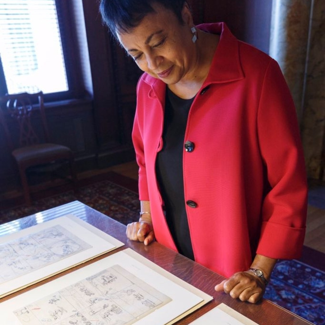 librarycongress's tweet photo. On this day in 1923, Walt Disney Animation Studios was founded. The Library's collections contain lots of Disney-related treasures, including some representing the birth of Mickey Mouse: Six storyboards for the first Mickey cartoon ever produced. https://t.co/avBd3901kS https://t.co/HmsRZyHIJO