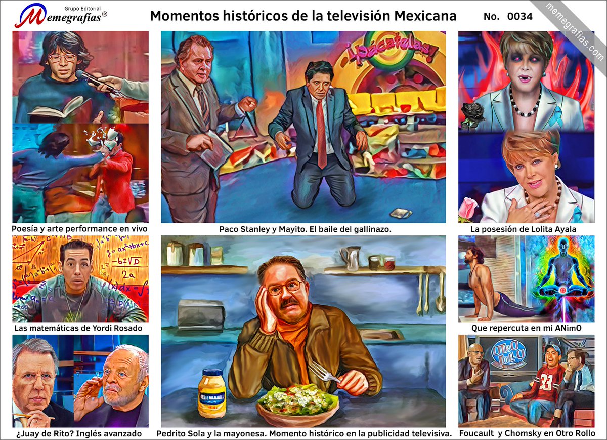 memegrafias's tweet photo. Momentos de alta cultura en la televisión Mexicana .  100% reales no fake.  Comenta otros acontecimientos  que recuerdas. https://t.co/mVtoTZVm1D