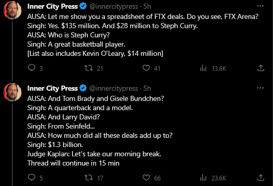 Crypto_Chase's tweet image. SBF bought celebrities and democrats using user funds and wanted to buy Telegram + more. Guy essentially completely disregarded FTX and it's users in favor of his personal quest to kingpin status and an eventual presidential bid. Complete clown show.

Credit: @innercitypress