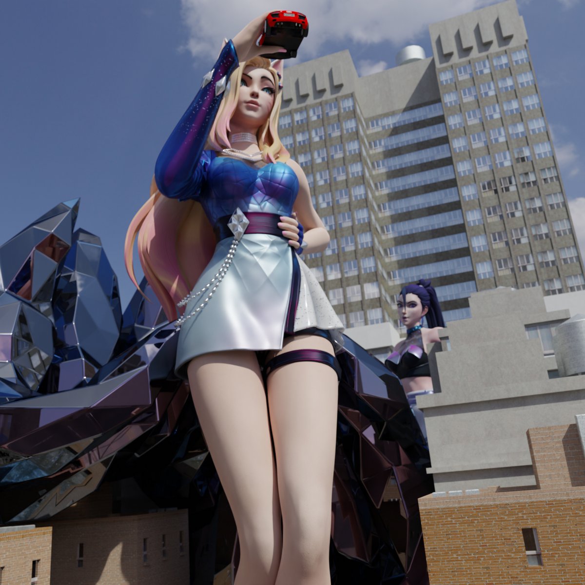 KDA All huge lol

#SizeTwitter #giantess
