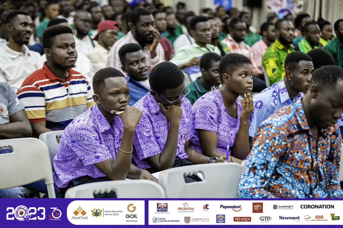 Apsec_tweets's tweet image. Quarter Finals Stage (#NSMQ2023) 
End of Contest 

Prempeh College: 57pts
Mawuli School: 33pts 
Abetifi Presby SHS: 30pts 

#APSEC #NSMQQuarters #NSMQ30 #NSMQonJoy #Primetime