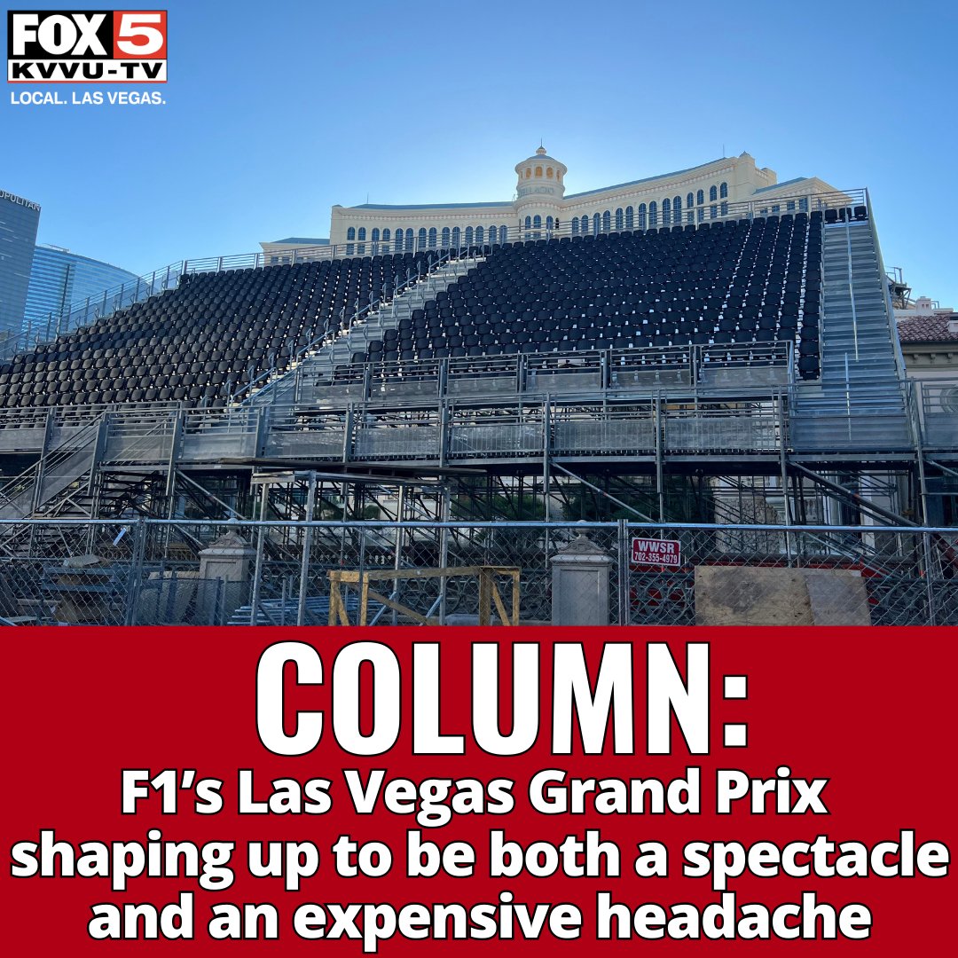 Las Vegas Grand Prix a spectacle and expensive headache