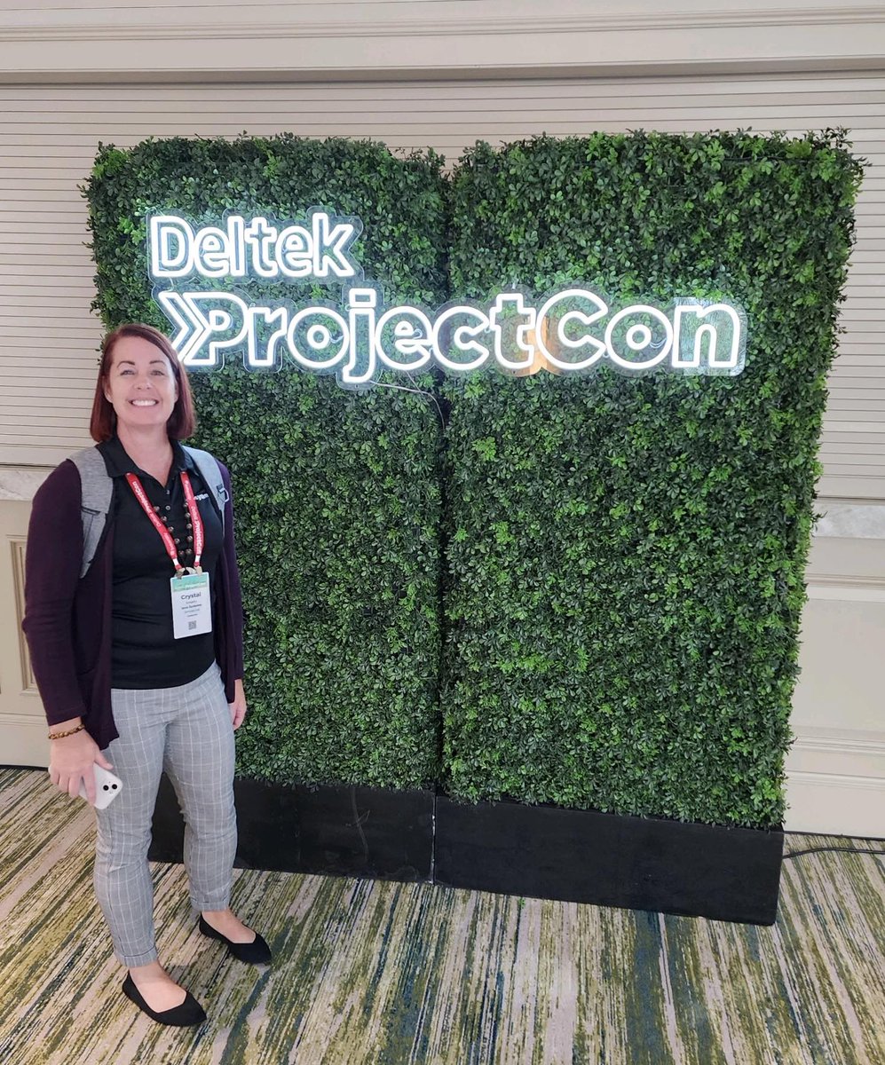 Ready for #DeltekProjectCon Day 1, XPO doors open in about an hour.