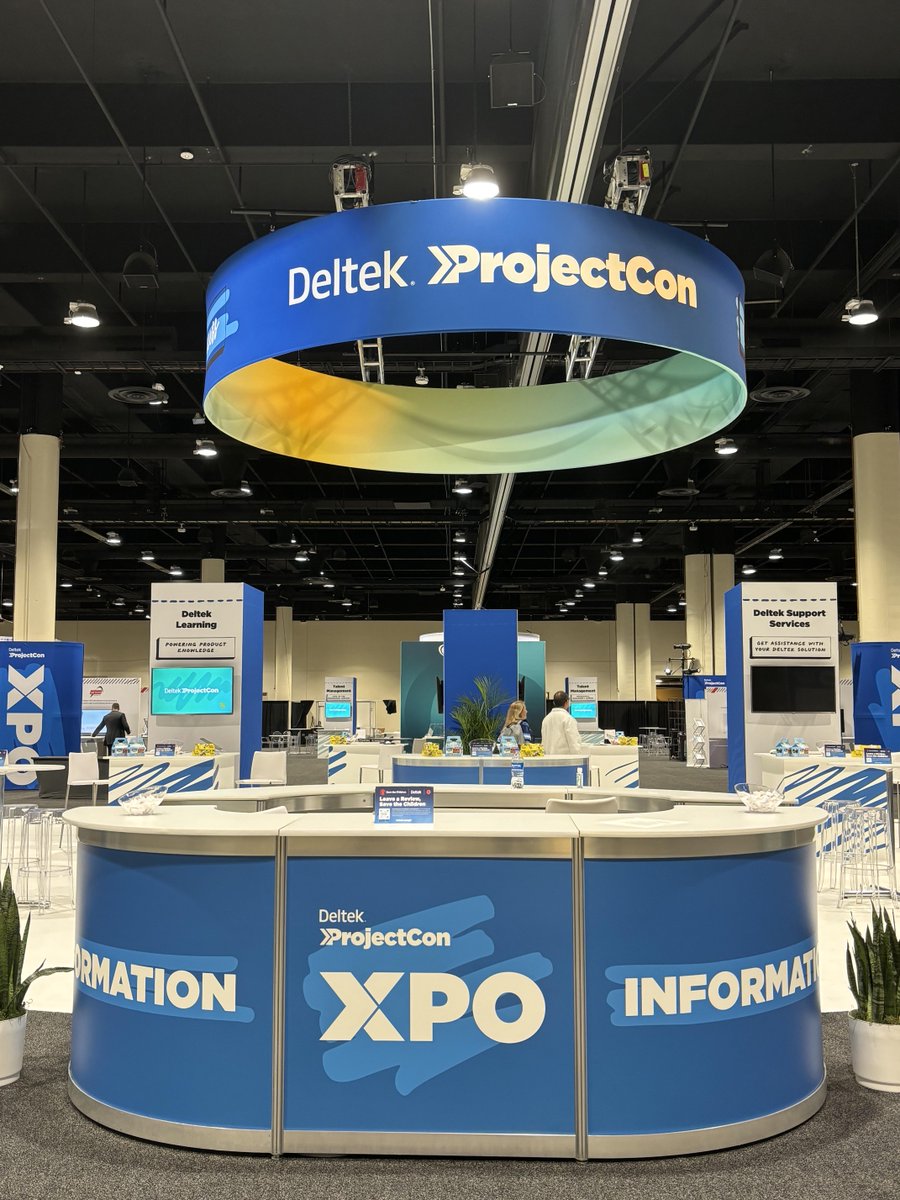 IuvoSystems's tweet image. Ready for #DeltekProjectCon Day 1, XPO doors open in about an hour.