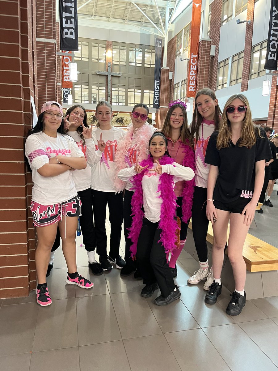 Melanie Meagher (@misspettipiece) on Twitter photo Varsity Girls Basketball showing their support for PINK WEEK. Great school spirit at the pep rally today! Big week of games ahead! 🧡🏀🩷 <a href="/CCCSSNews/">Corpus Christi</a> Varsity Girls Basketball showing their support for PINK WEEK. Great school spirit at the pep rally today! Big week of games ahead! 🧡🏀🩷 <a href="/CCCSSNews/">Corpus Christi</a>