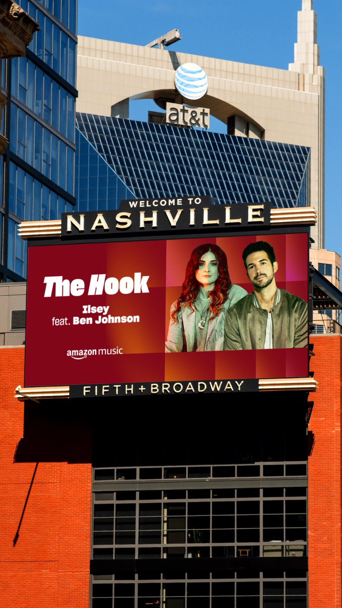 ilsey's tweet photo. Thanks @amazonmusic for letting me share some of the stories and inspiration behind From The Valley, and for this sick billboard in Nashville! ❤️

Check out my takeover of The Hook playlist on Amazon Music: https://t.co/zOxUGn5jcb https://t.co/LP2cOLYI7O