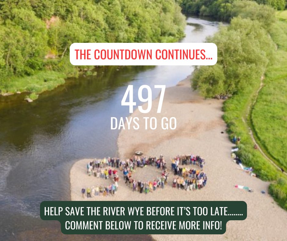SHARE POST TO HELP SAVE THE WYE AND COMMENT for more info about pollution in our river and the ways you can help...
.
.
.
#cpre #RescueBritainsRivers #savethewye #riveraction #cpreherefordshire #herefordshire #herefordshirecountryside #CPRE #riverwyehereford #riverwye