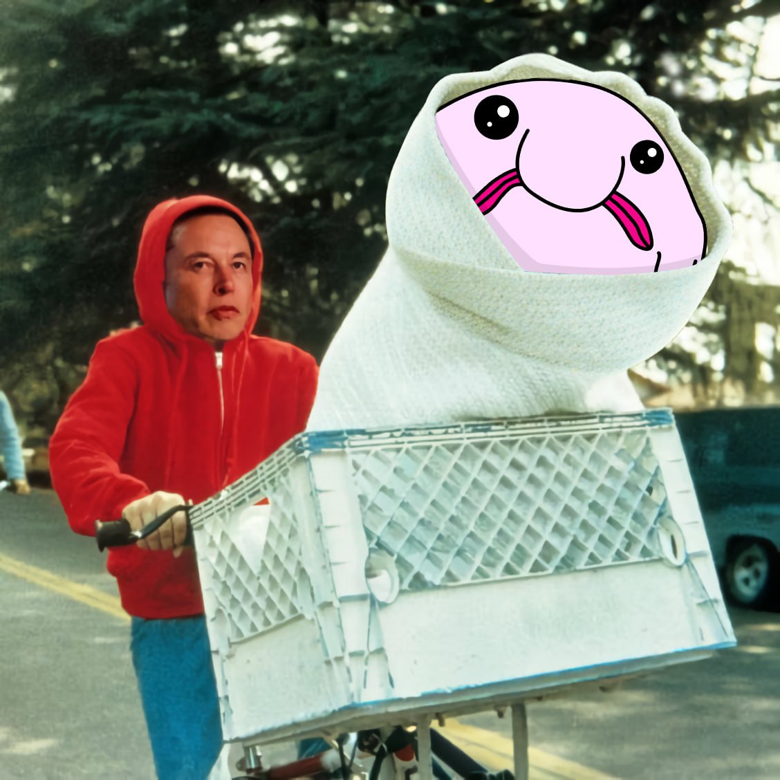 BloboToken's tweet photo. In the land of meme, a project does rise,
$BLOBO emerges, under the moonlit skies.
With zero taxes to weigh down its flight,
It soars like an eagle, an unstoppable sight.

$BLOBO IS THE NEW CULT https://t.co/zqlzVANol1