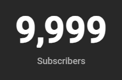 bendux_studios's tweet photo. Who wants to be my 10,000th subscriber on YouTube? https://t.co/pk11pNUIe6