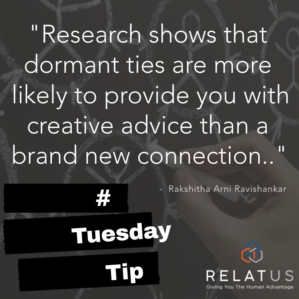 juliasbuzz's tweet photo. We can all admit to having dormant ties since Covid, so take this as an opportunity to re-unite.

To effectively re-connect, reach out with a personalised message, show genuine interest in their lives, provide value in return, and maintain consistent communication going forward. https://t.co/I8X3KqPcSP