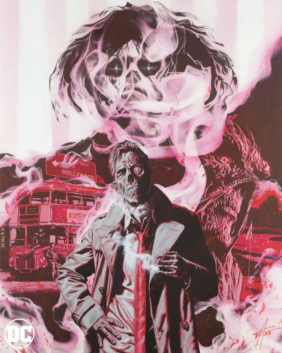 sispurrier's tweet image. John Constantine&apos;s back.
He&apos;s keeping curious company.
He thinks he knows what he&apos;s getting into.
He&apos;s dead wrong.

HELLBLAZER&apos;s back. Dead In America, by Aaron Campbell and yours truly, drops early &apos;24.