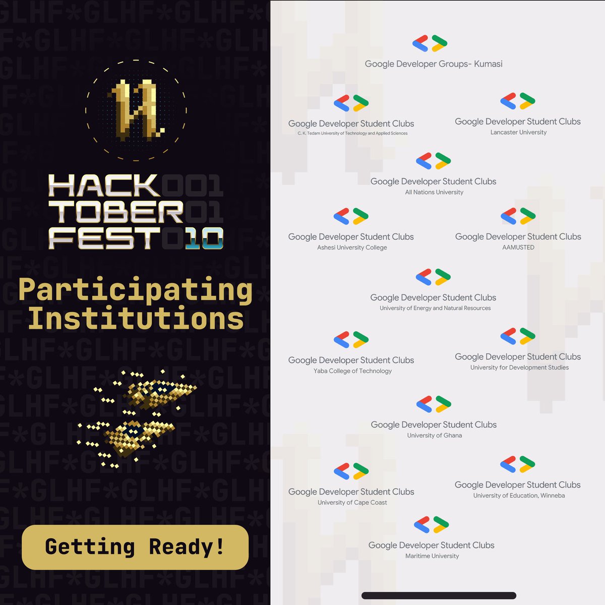 GdscUds's tweet photo. ⏰Something is coming...😏
12 GDSC's + 1 GDG
Stay tuned for more details 🗓🎙
Exciting updates are on the horizon!😇
@googledevs
#developerstudentclubs #googlestudents #hacktoberfest2023 #opensource #github #digitalocean #appwrite #git https://t.co/TVq17gSEKO