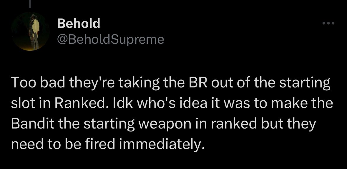 XLR8__'s tweet photo. The single-shot era begins again, tomorrow.

May the BR crutchers forever wail. https://t.co/lVfFONYBCz