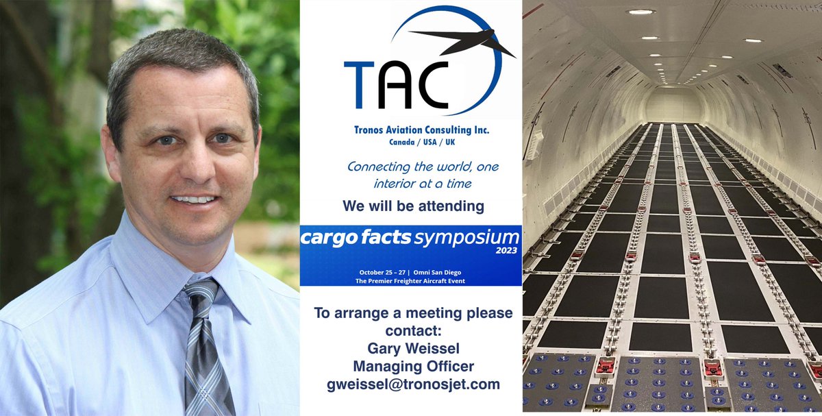 TAC will be attending Cargo Facts Symposium next week in SAN. Over the past 3 years we've managed ~40 freighter conversions. If you'd like to connect at the conference, please don't hesitate to reach out. #CFS23 #CargoFacts