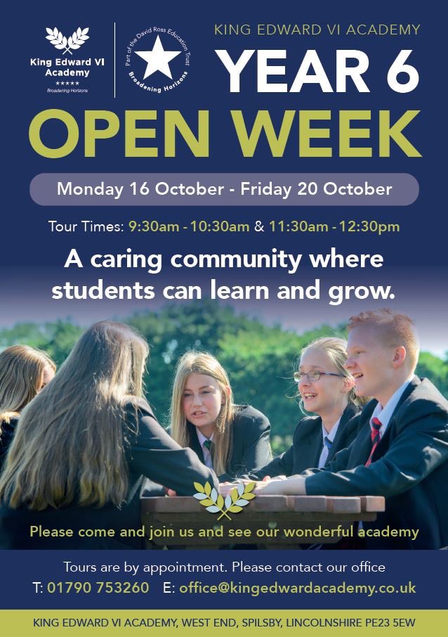 We still have some spaces left for our Open Week tours. Come and see our beautiful school community at work.