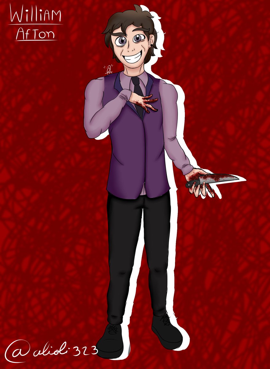 alioli_323's tweet photo. #FNAF #fnaffanart #fnafart #william #williamafton #afton #fivenightsatfreeddys #fivenight 

William Afton alto y despiadado, cuyo oscuro secreto lo ha llevado a cometer horribles actos. Bajo la fachada de un conejo amarillo, ha perpetrado el asesinato de cinco niños. https://t.co/sWjfDp59Oy