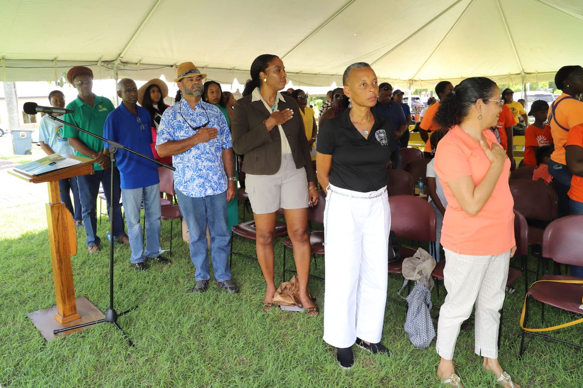 World Food Day at UVI. Joining the world in bringing attention to hunger near and far. #UVI School of Agriculture did that for the Territory. Thank you Office of the Governor, the Senate, @StaceyPlaskett @SammuelSanes Commissioner designee Peterson, Senator James for support.