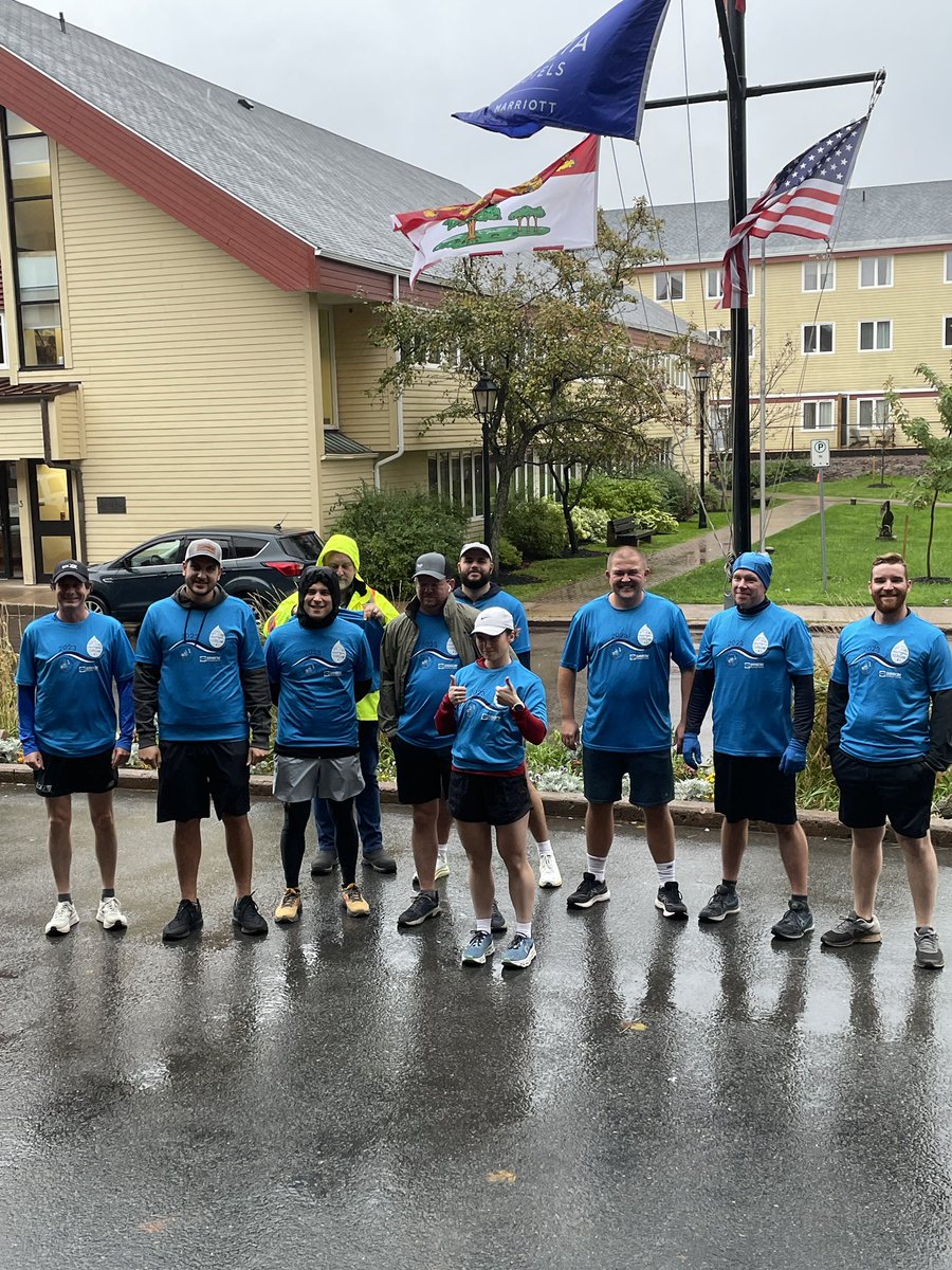 ACWWA's tweet photo. A dedicated group of runners starting out on the Water for People Fun Run! https://t.co/AlgoLDXyUY