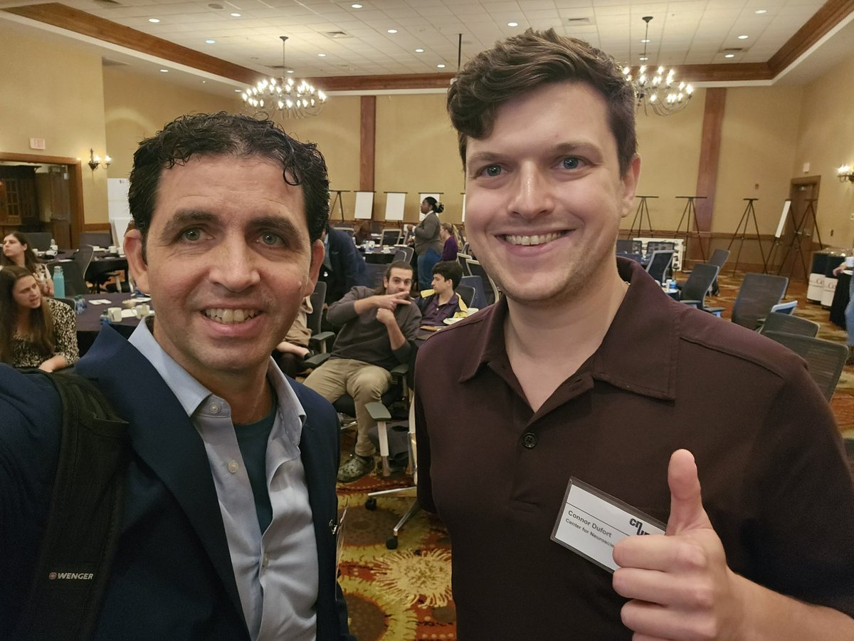 Highlight of the 2023 CNUP Retreat: meeting <a href="/manoliskellis/">Manolis Kellis</a>