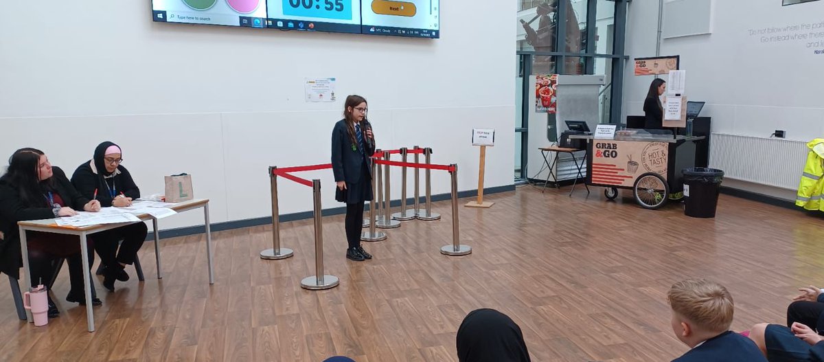 NorthChadMFL's tweet photo. We are so proud to have hosted our very first 🇪🇸 Spanish Spelling Bee this afternoon! Our Y7 finalists have worked so hard learning their vocabulary. Here are our 3 finalists who went head to head for their prize of tapas vouchers! @NorthHt @northchadderton  #mfltwitterati  #mfl https://t.co/TwWftVIgrH