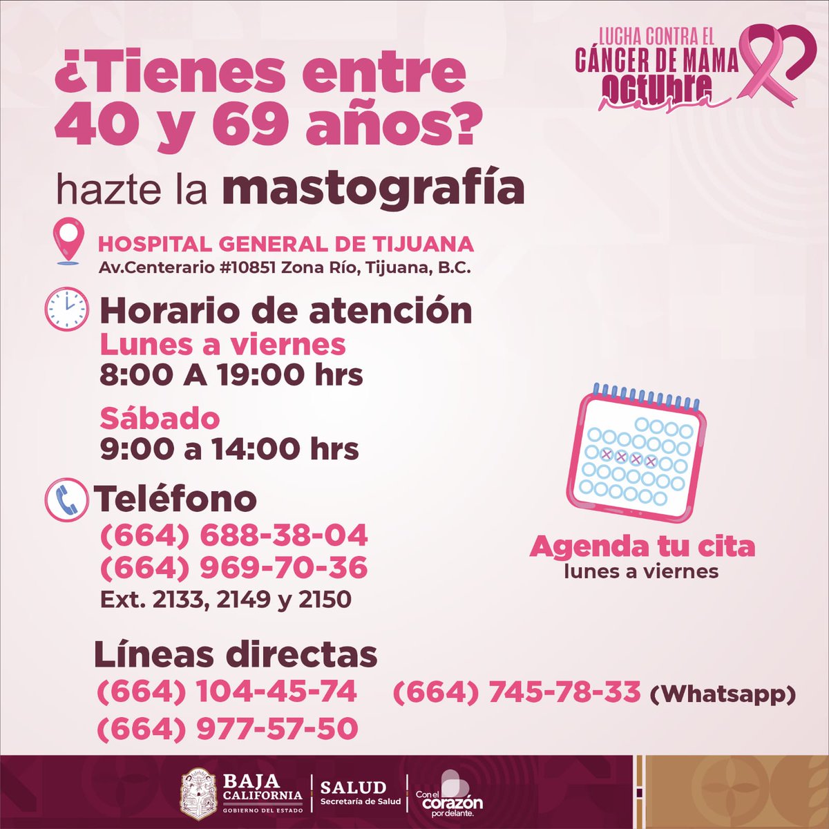 Secretaría de Salud de Baja California tweet media