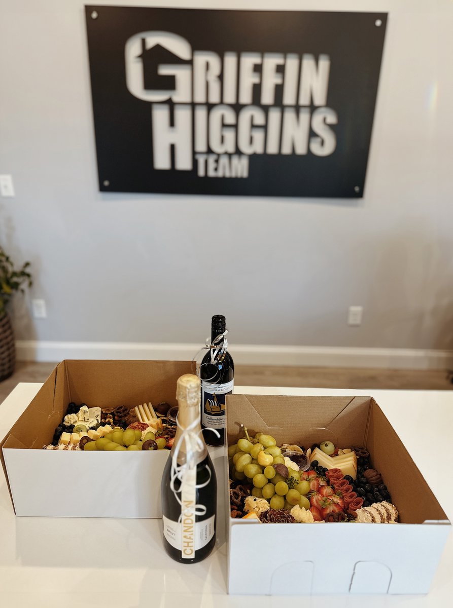ghteamdelaware's tweet photo. Double the leadership, double the appreciation! Happy #NationalBossDay to our amazing Team Leader duo Russell and Ed, who guide us with wisdom and grace every day!

Kudos to Paige from "Get On Board", a small local business, for these beautiful charcuterie gift boxes! https://t.co/hhA92M5Vhw