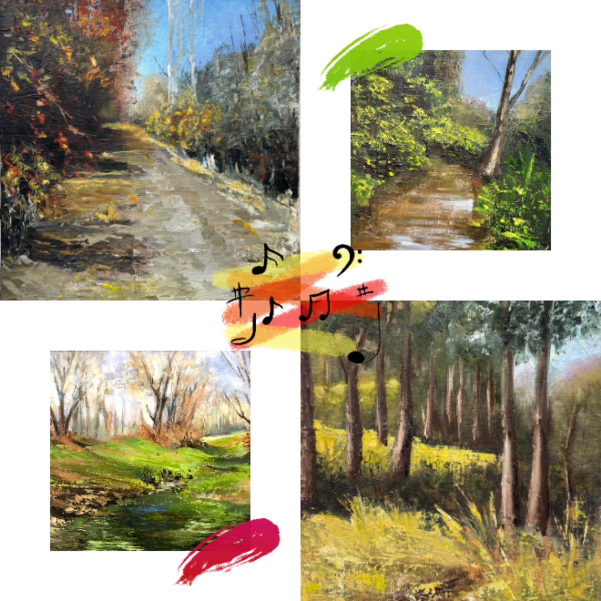 TaherehAhmadiTu's tweet photo. Good night ✨️🌠
Beautiful and exciting scenery of the nature of my hometown "Turkmanchai"
Oil painting, spatula technique🎨🎨
#art #paintings #oilpainting #paintingslandscapes #nfts #nftcommunity #nftcollction #nftcollctors https://t.co/X91AlpRipR