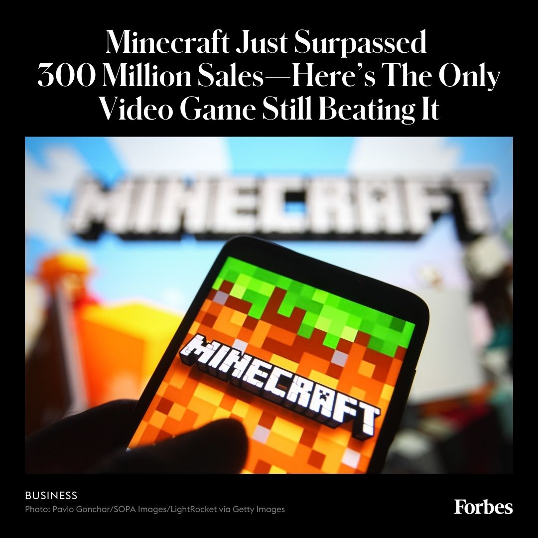 Minecraft Is the Best Selling Video of All Time