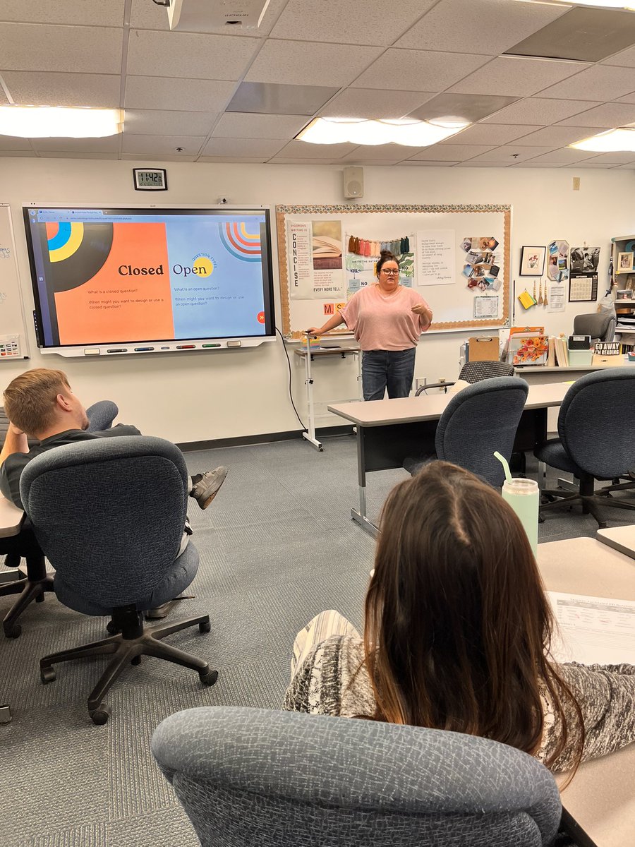 Teacher-facilitated PD sessions 👩‍🏫were a success: cross curricular and real-life connections, questioning techniques and technology implementation are the topics to ensure student engagement and success. <a href="/OrlandoSciMH/">Orlando Science High School</a>