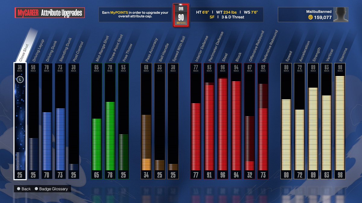 Malibu🥶 (@llmalibu) on Twitter photo ACCOUNT FOR SALE!!
-91 overall 6’3” PG
Gold and HOF badges
- 90 overall rebirth 6’8” hybrid
160,000 VC
dm with offers letting go for cheap!
<a href="/youFamousEnough/">2KL</a> <a href="/iNetworkSports/">iNetwork</a> <a href="/HOFLeague2K/">HOF League</a> <a href="/PookieLoTV/">The enforcer🚨</a> <a href="/NatDynastyPL/">National Dynasty Pro Am League</a> <a href="/LeaguesTga/">TGALeagues</a> ACCOUNT FOR SALE!!
-91 overall 6’3” PG
Gold and HOF badges
- 90 overall rebirth 6’8” hybrid
160,000 VC
dm with offers letting go for cheap!
<a href="/youFamousEnough/">2KL</a> <a href="/iNetworkSports/">iNetwork</a> <a href="/HOFLeague2K/">HOF League</a> <a href="/PookieLoTV/">The enforcer🚨</a> <a href="/NatDynastyPL/">National Dynasty Pro Am League</a> <a href="/LeaguesTga/">TGALeagues</a>