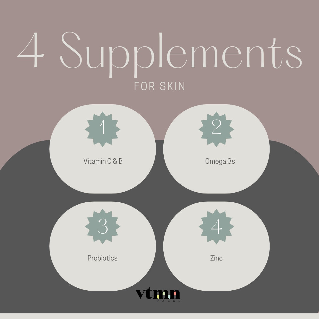 vtmnpacks's tweet photo. Looking to improve your skins appearance? Here's five supplements that can help 💖 

Check out our Skin Health Essentials collection! https://t.co/VoMN06xm3I