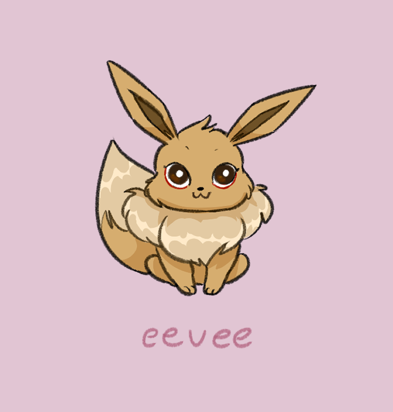 milcsss's tweet photo. smol eevee and ✨eevee✨ https://t.co/lYpy47rB4J