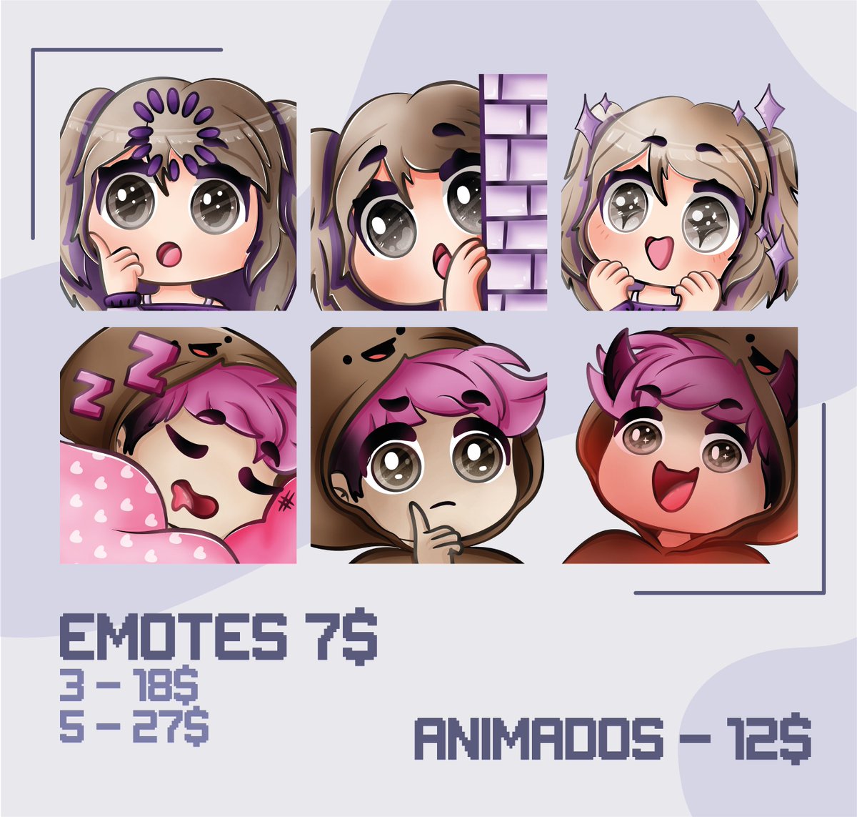 IsBon_22's tweet photo. ✨¡¡Tabla de comisiones actualizada!! ✨Dms aca abiertos, si no tienen mi Discord IsisBorm para el que este interesado, besitos en la frente 💜 (ayuda mucho un rt) https://t.co/AGEUprum9k