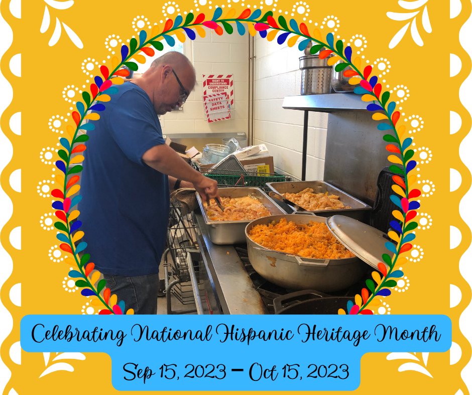 Noel Martinez inspired us with his generosity during National Hispanic Heritage Month by cooking a traditional Puerto Rican meal for our Dillsburg guests. His kindness and willingness to share his heritage remind us of the beauty and richness of our diverse backgrounds.