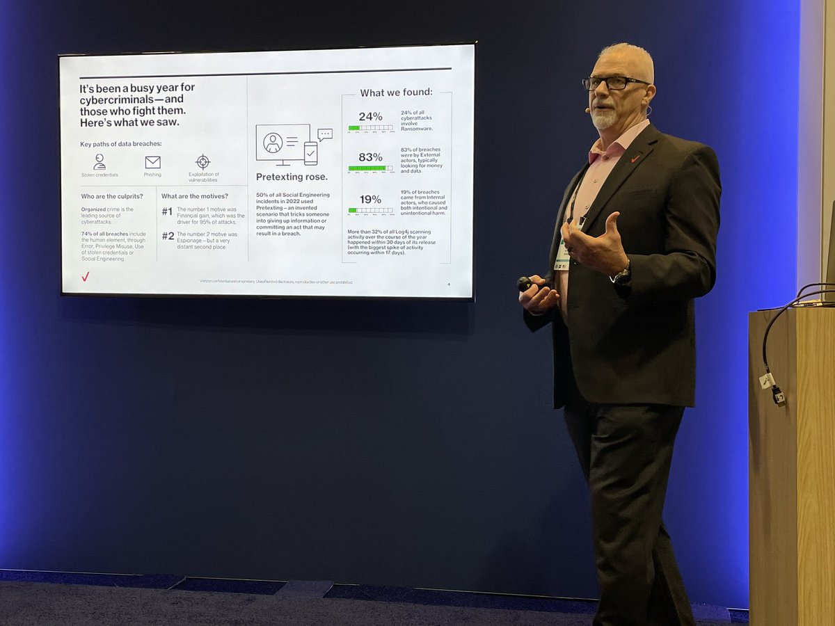 Bad actors never sleep. #CyberSecurity 
#gartnersym #dbir <a href="/VerizonBusiness/">Verizon Business</a>