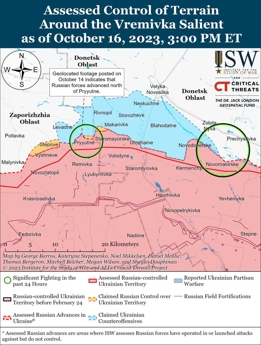 Institute for the Study of War tweet media