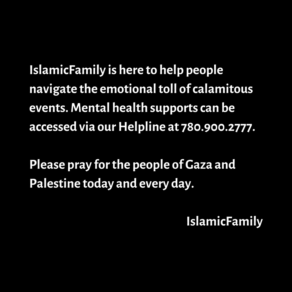 IslamicFamilyCA's tweet photo. IslamicFamily is here to support victims of violence. 🧵 https://t.co/XhK7eNqAEQ