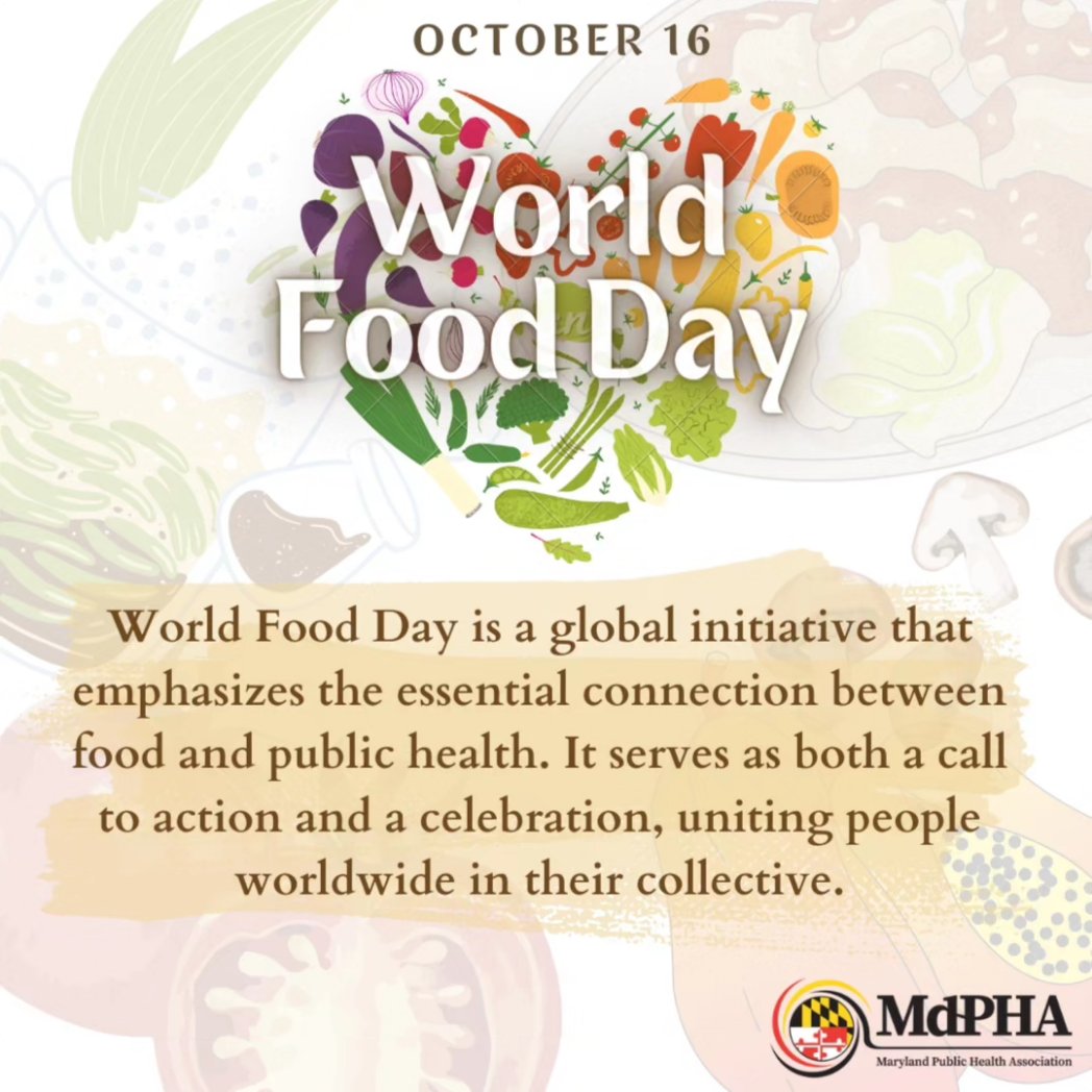 Md_PHA's tweet photo. Let's make a more equitable and sustainable food system, ensuring access to nutritious food for all and addressing the challenges of food insecurity and environmental impact. For more information, please check out @MDFoodBank
#worldfoodday #foodcrisis #sustainability 
#mdPHA https://t.co/Jjv6G6Wm8H