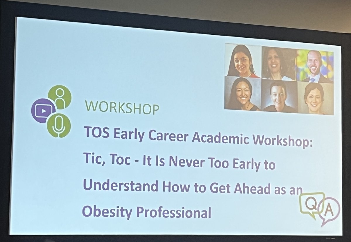 CaraRuggiero's tweet photo. Always so inspired by the early career event at @ObesityWeek ! @kbalantekin shared so many nuggets of wisdom! @ObesitySociety #ObesityWeek23 https://t.co/F7sugeBNcX