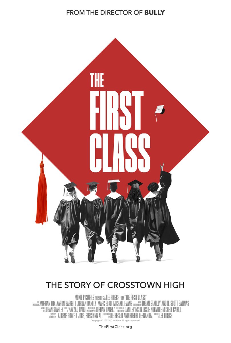Happening tonight! Meet us in Oasis 3 & 4 to watch The First Class documentary.🍿Be sure to stay for the @XQAmerica panel discussion taking place right after the screening. #RethinkHighSchool #TheFirstClassDoc