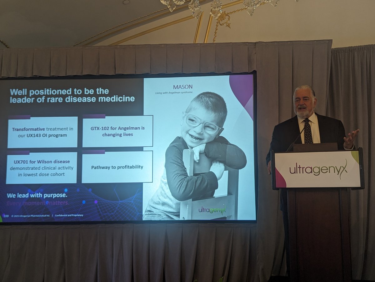 That's a wrap for our Analyst Day! We shared an update on investigational therapies for #OsteogenesisImperfecta (OI), #AngelmanSyndrome, #WilsonDisease and our gene therapy pipeline. Thank you to the #RareDisease families and communities for supporting our development programs.